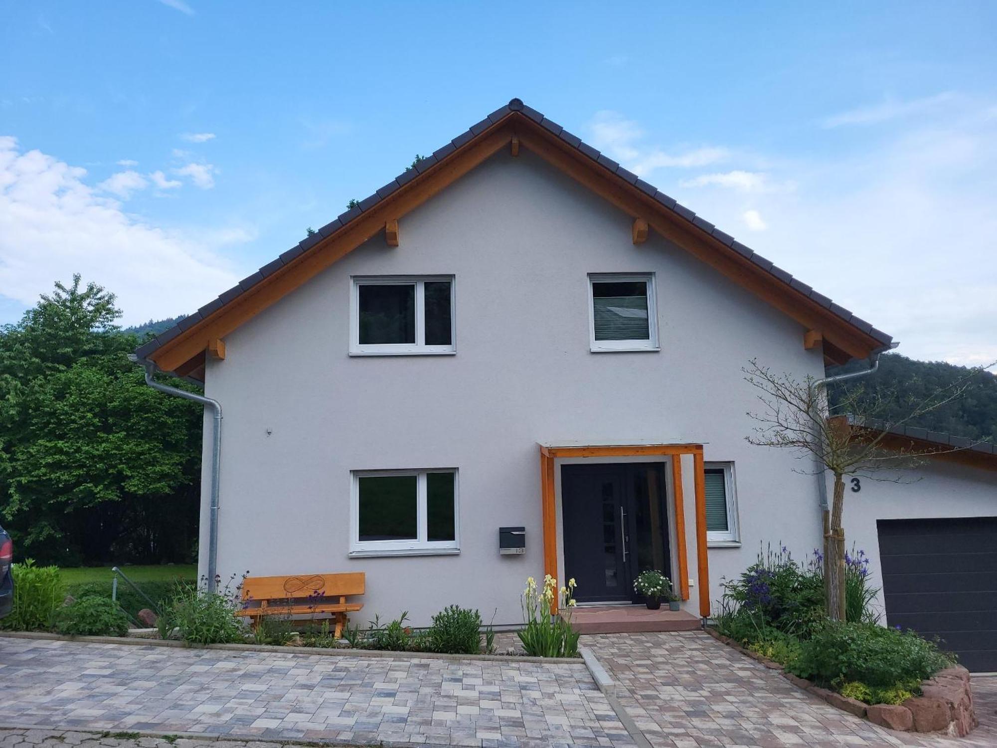 Fewo Am Neckarsteig Mit Anbindung An Heidelberg Неккарштайнах Экстерьер фото